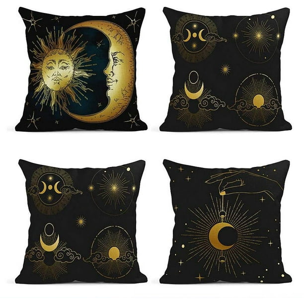 Pillow Decorative Throw Star Black Blue Pillow Decorative Throw Star Black Blue